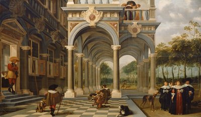 Keilapelit, 1637 tekijältä Dirck van Delen